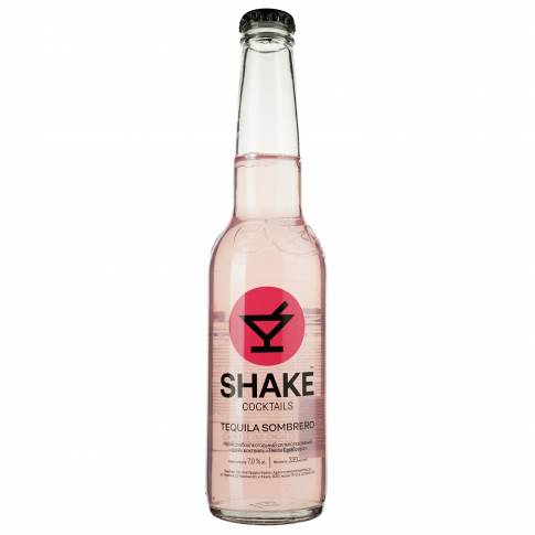 Shake Текіла Сомбреро 7% 0,33 л