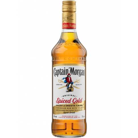 Ромовый напиток Captain Morgan Spiced Gold 35% 0,7л