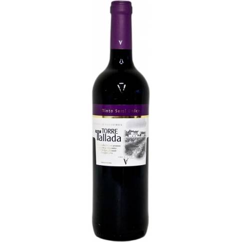 Вино Torre Tallada Tinto Semi Dulce червоне напівсолодке 13% 0,75л