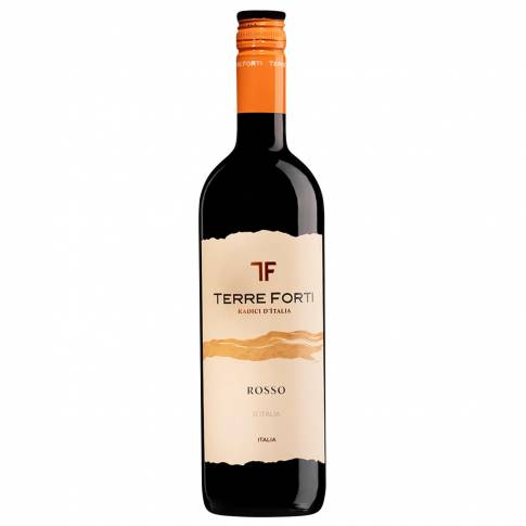 Вино Terre Forti Rosso червоне сухе 12% 0,75 л