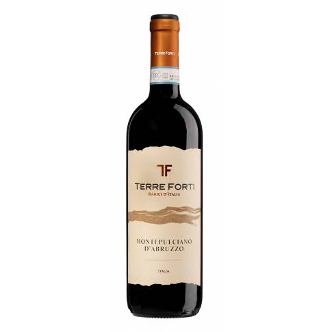 Вино Terre Forti Montepulciano d'Abruzzo DOC красное сухое 12.5% 0,75л