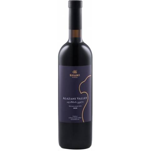 Вино Shumi Алазанская долина красное полусладкое 10-12% 0,75л