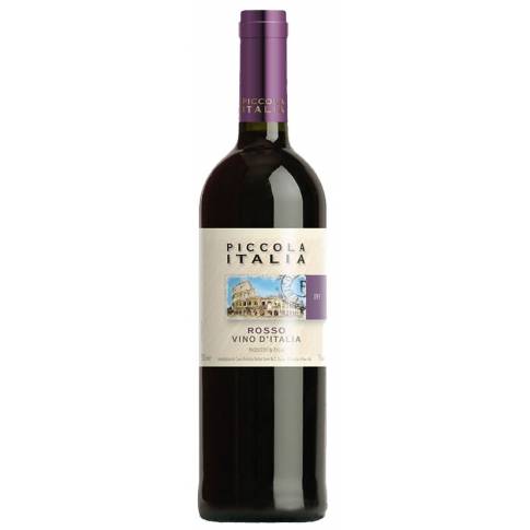 Вино Piccola Italia красное сухое 11% 0,75л